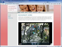 Dia-Show in Infoseite eingebunden