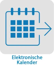 Elektronischer Kalender (Foto: Magnus Nauli)