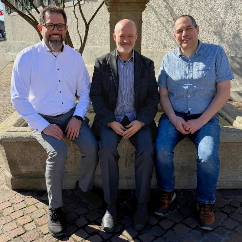 Matthias Hunn, Andreas Erni, Werner Näf (Foto: Cindy von Bergen) Matthias Hunn, Andreas Erni, Werner Näf (Foto: Cindy von Bergen)